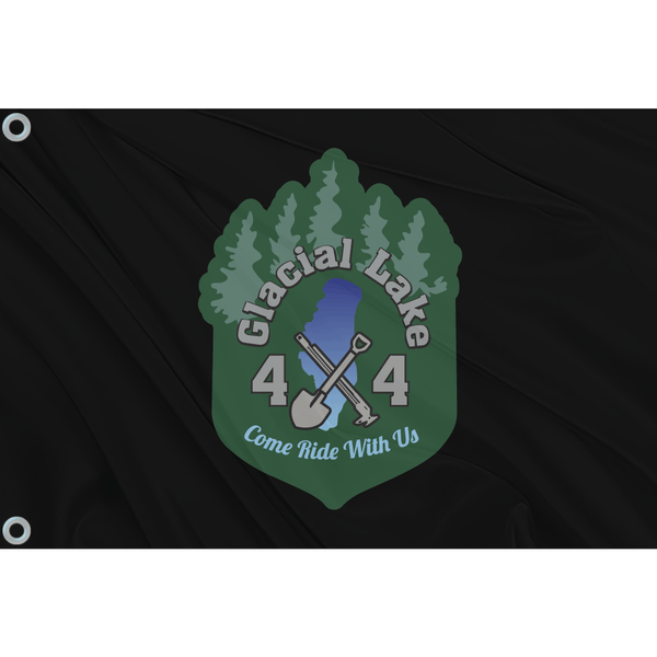 Glacial Lake 4 X 4 Flags