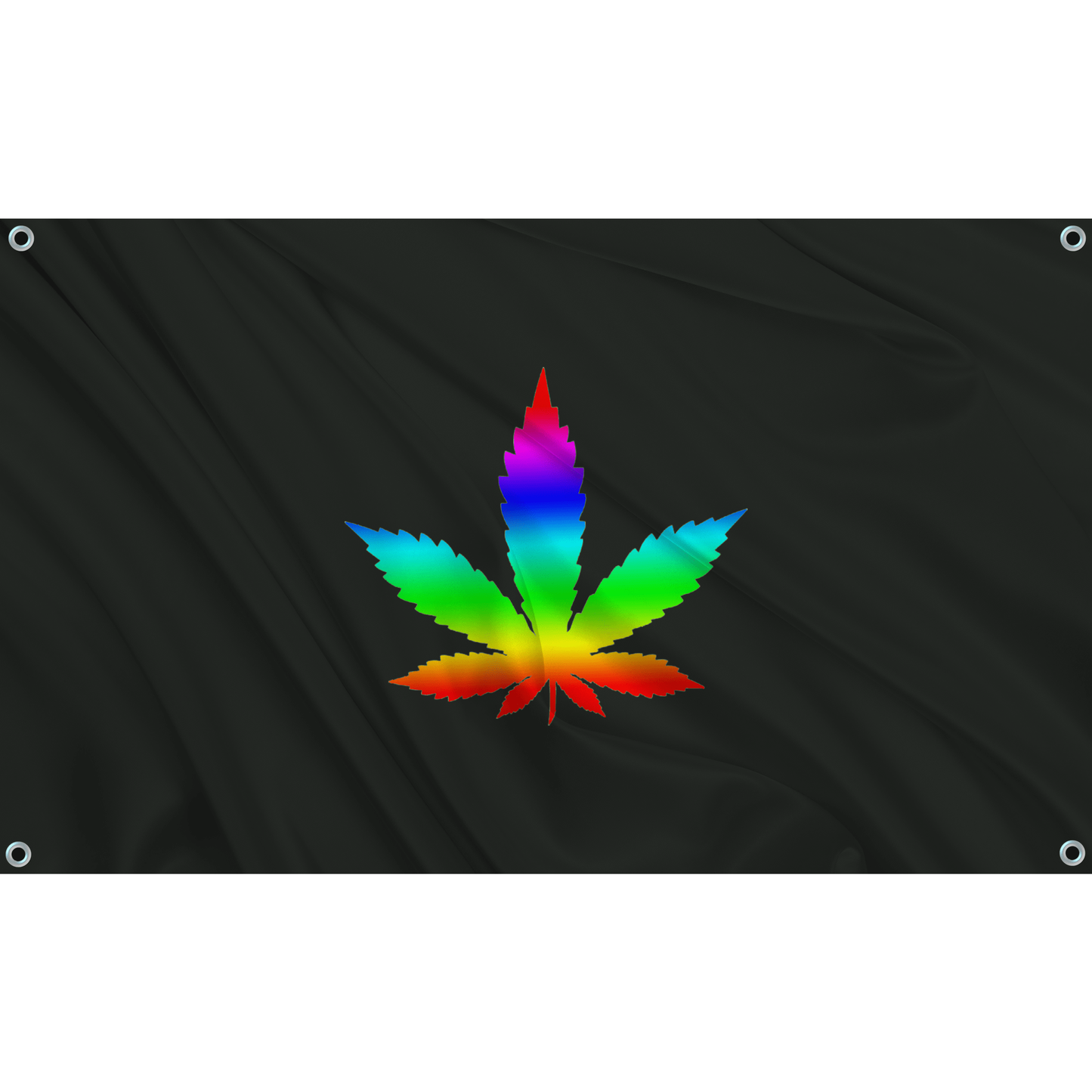 Fest Flags 420 RainDro - Black