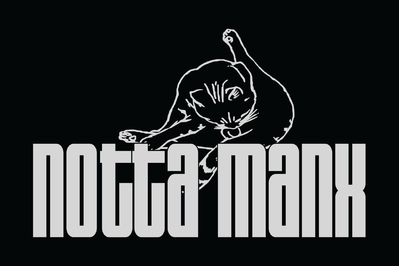 Fest Flags 6 X 9 Inch Rectangle / Single Sided Notta Manx Flag