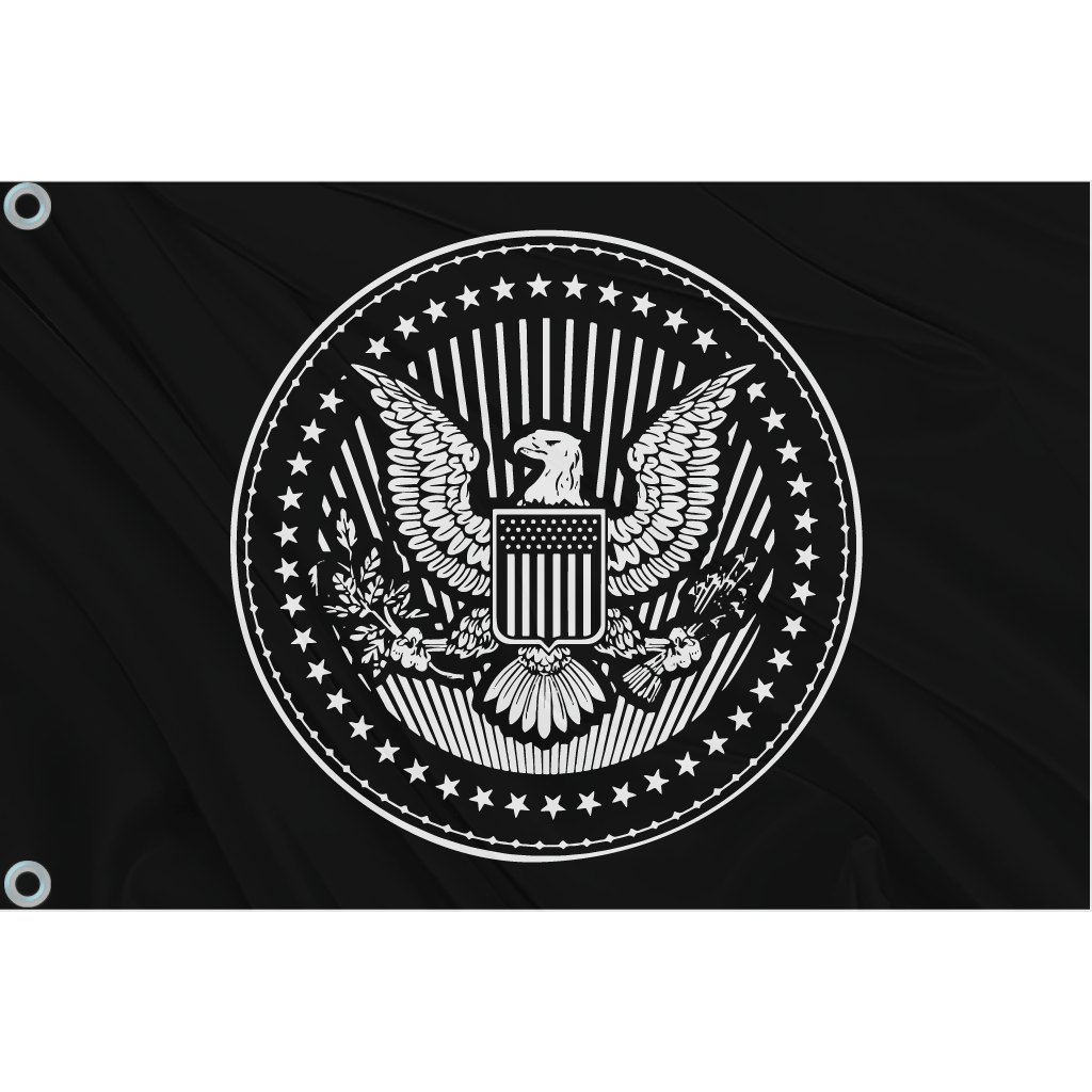 Fest Flags Custom ATV Flags 2nd Amendment Flag - Black with White (Copy)