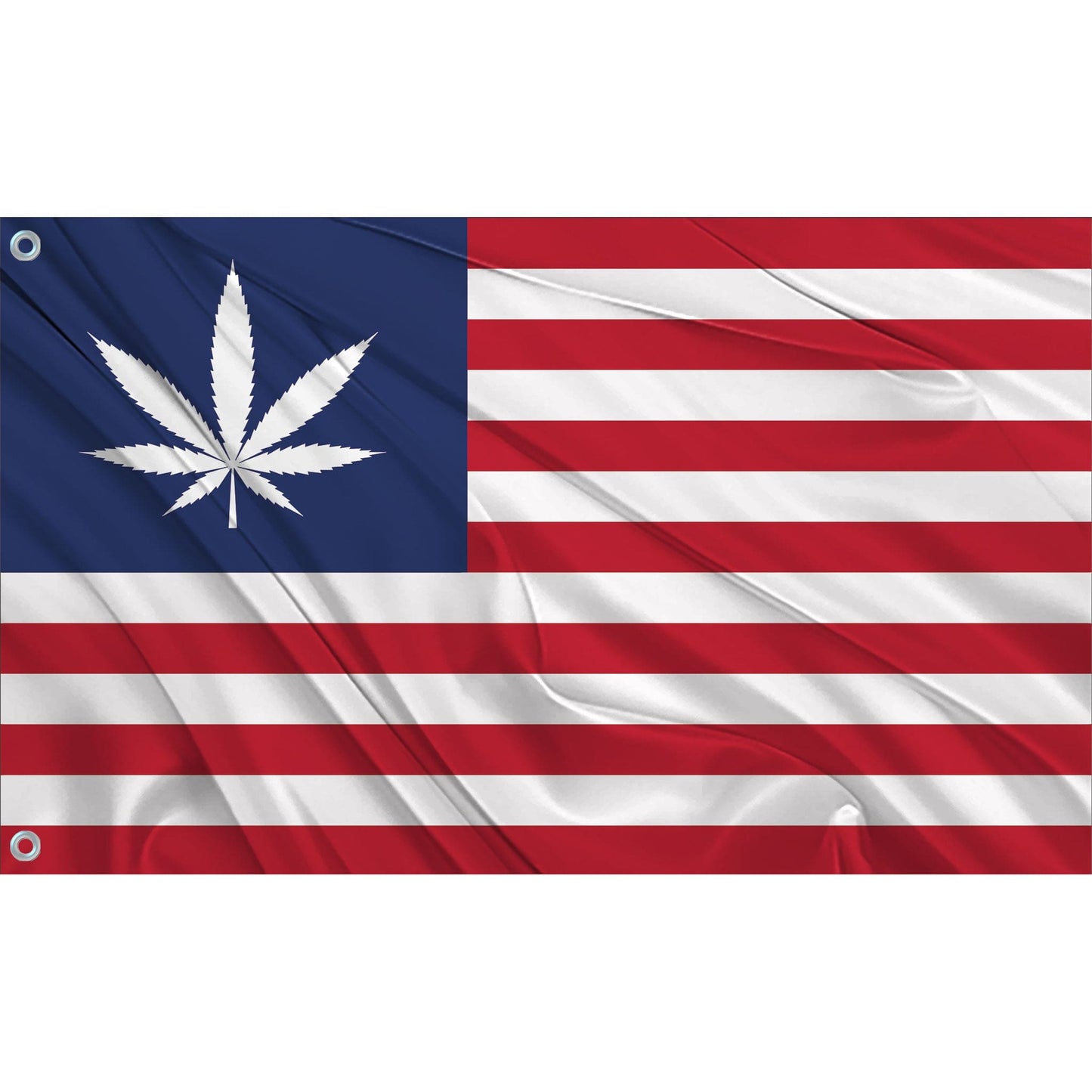 Fest Flags Custom ATV Flags 6 X 9 Inch Rectangle / Single Sided Leaf USA Flag