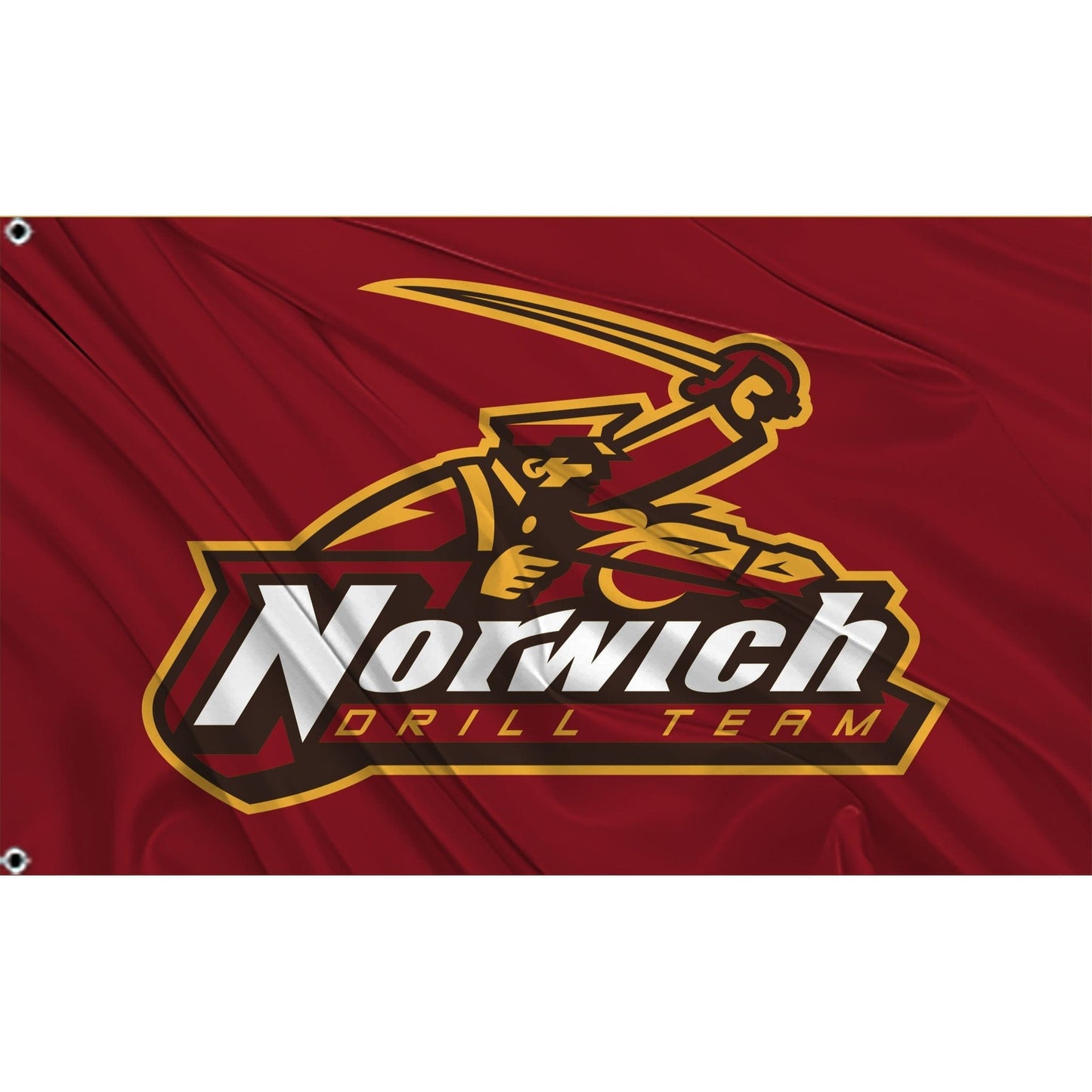 Fest Flags Custom Flags 3 X 5 Feet / Single Sided Norwich University Drill Team Flag