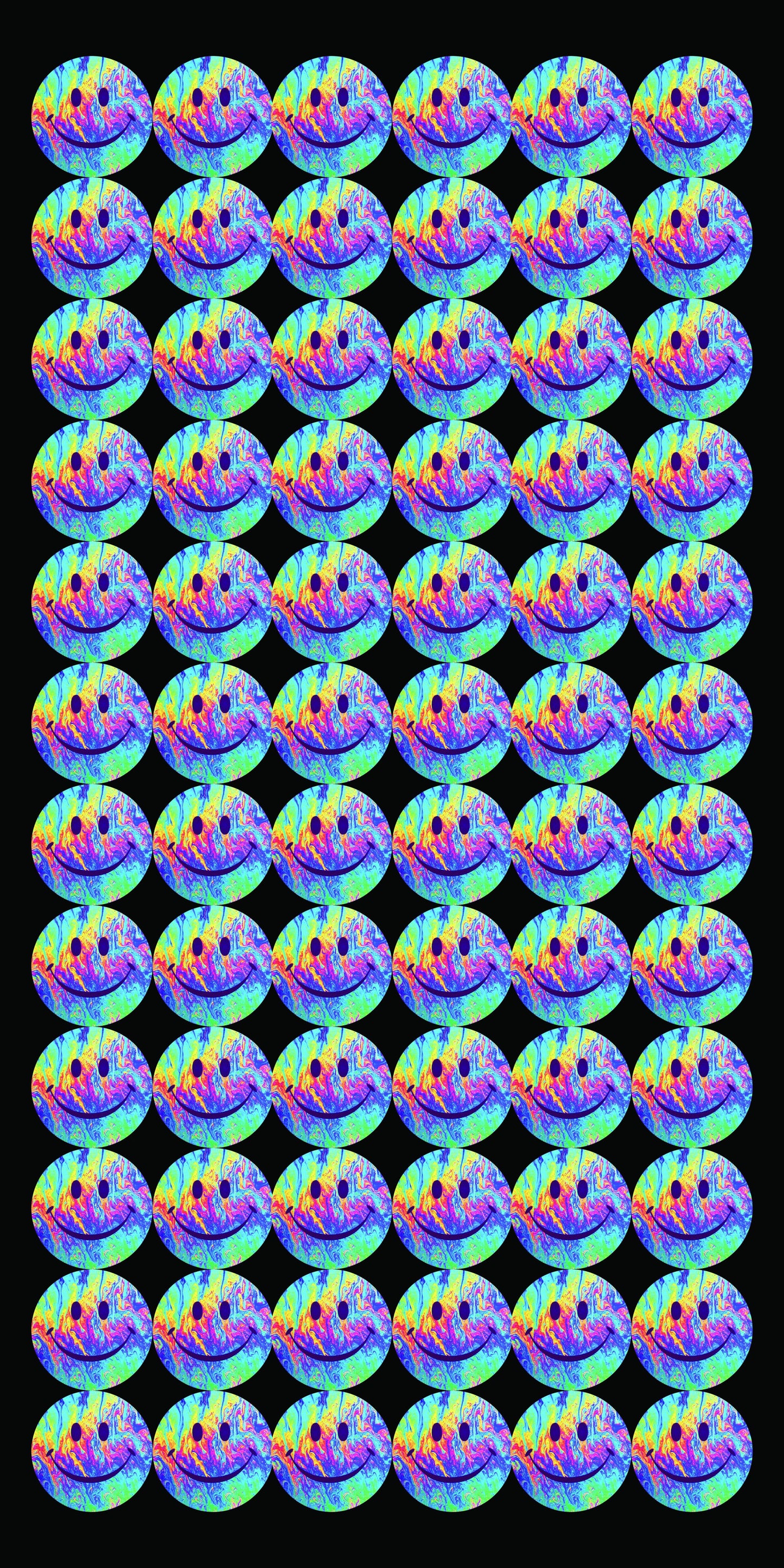 Fest Flags Seamless Mask - Print 003 - Happy AF