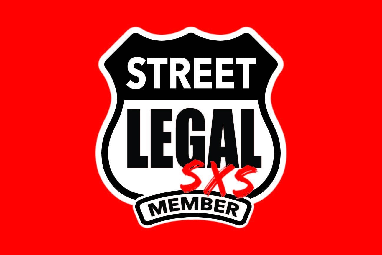 festflags Custom ATV Flags 12 x 18 Inch Rectangle / Single Sided StreetLegal.us - Whip Flags - Red