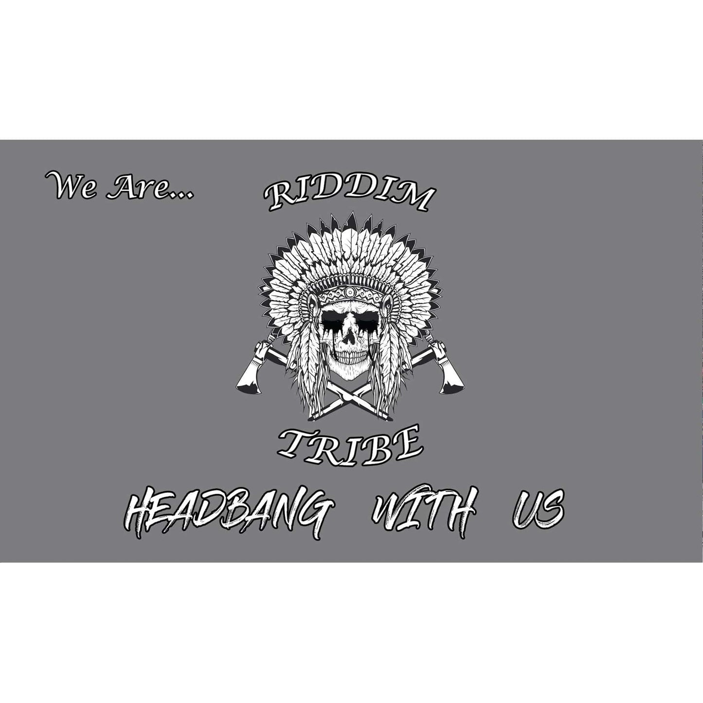 festflags Custom Flags 1 X 2 Feet / Single Sided Riddim Tribe Flag