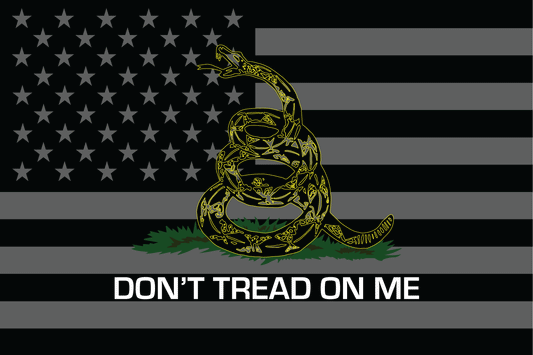 Gadsden | Don't Tread On Me - Whip Flag - Dark - USA