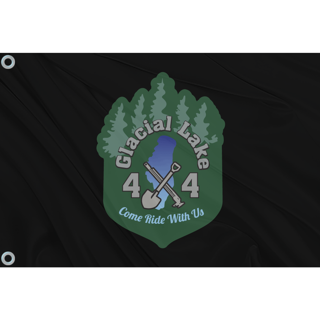 Glacial Lake 4 X 4 Flags