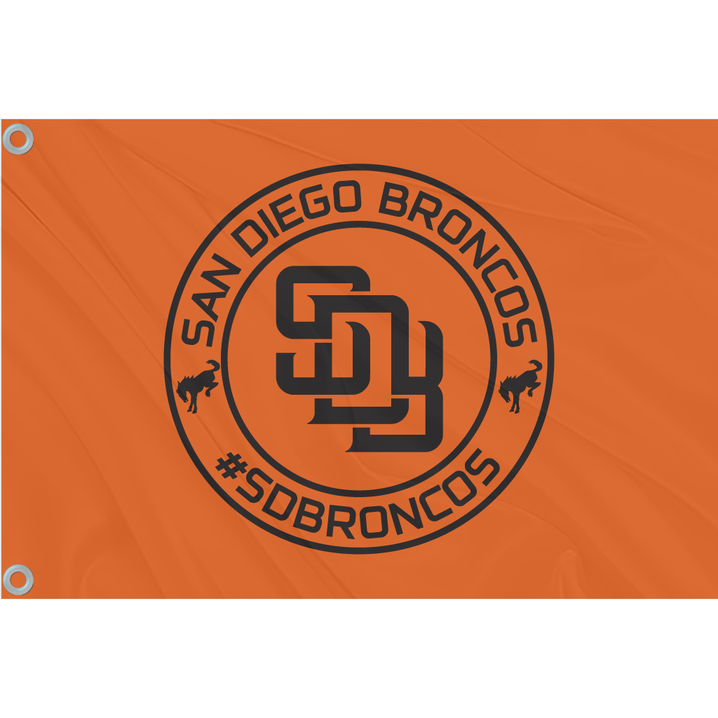 San Diego Broncos Flags