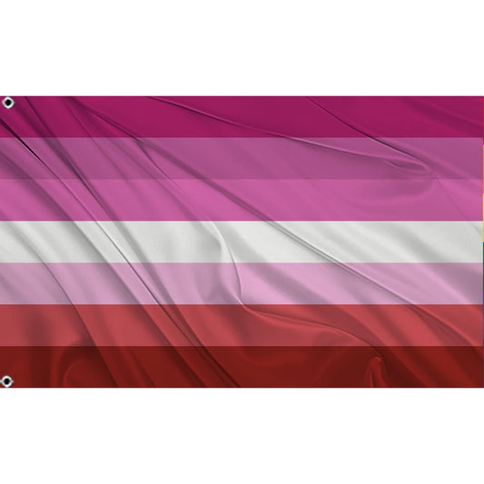 Fest Flags 6 X 9 Inch Rectangle / Single Sided Lesbian Pride Flags