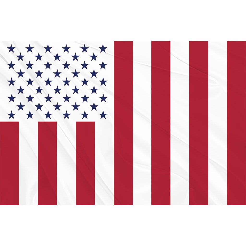 Fest Flags Custom ATV Flags 6 X 9 Inch Rectangle / Single Sided Civil Peace USA Flag