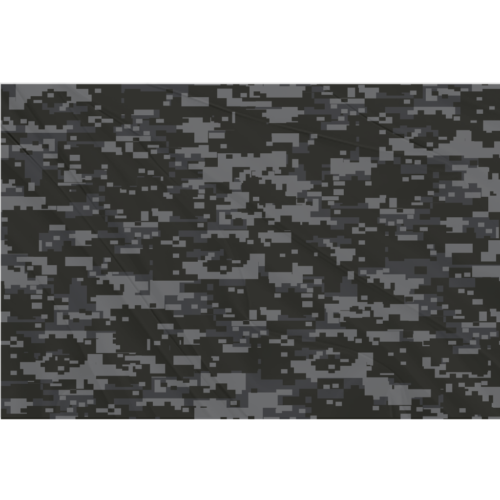 Fest Flags Custom ATV Flags 8 X 18 Inch Rectangle / Single Sided Black Grey Camo Flag