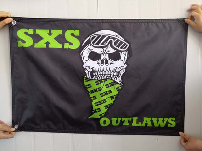 Fest Flags Custom ATV Flags Custom Whip Flags - Dune Flags (Rectangle)