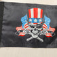 Fest Flags Custom ATV Flags Patriotic Skull Whip Flag