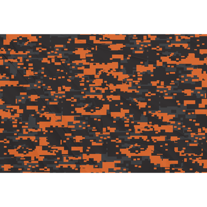 Fest Flags Custom ATV Flags Safety Orange Camo Black Grey Flag