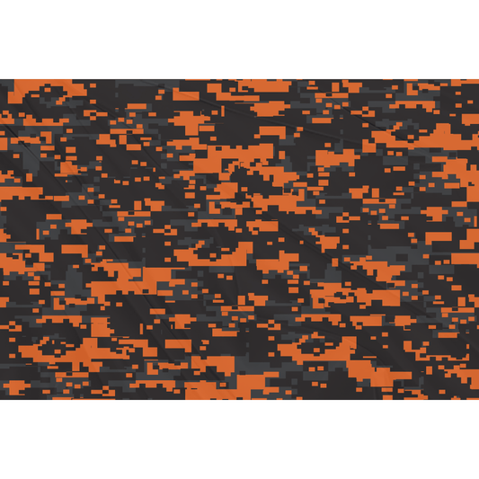 Fest Flags Custom ATV Flags Safety Orange Camo Black Grey Flag