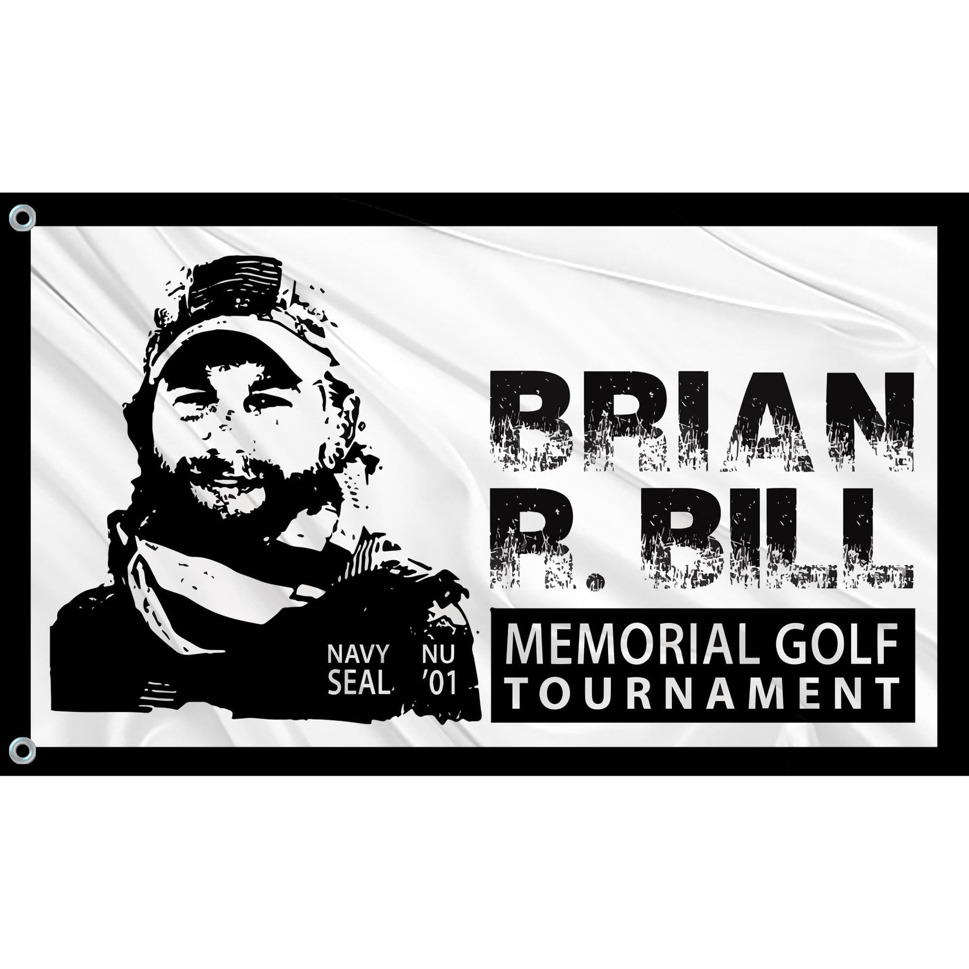 Fest Flags Custom Flags 3 X 5 Feet / Single Sided Brian R. Bill Golf Tournament Flag