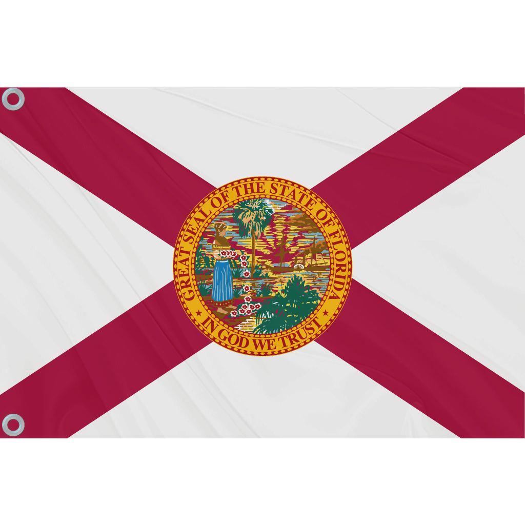 Fest Flags State 6 X 9 Inch Rectangle / Single Sided Florida State Flag - Classic