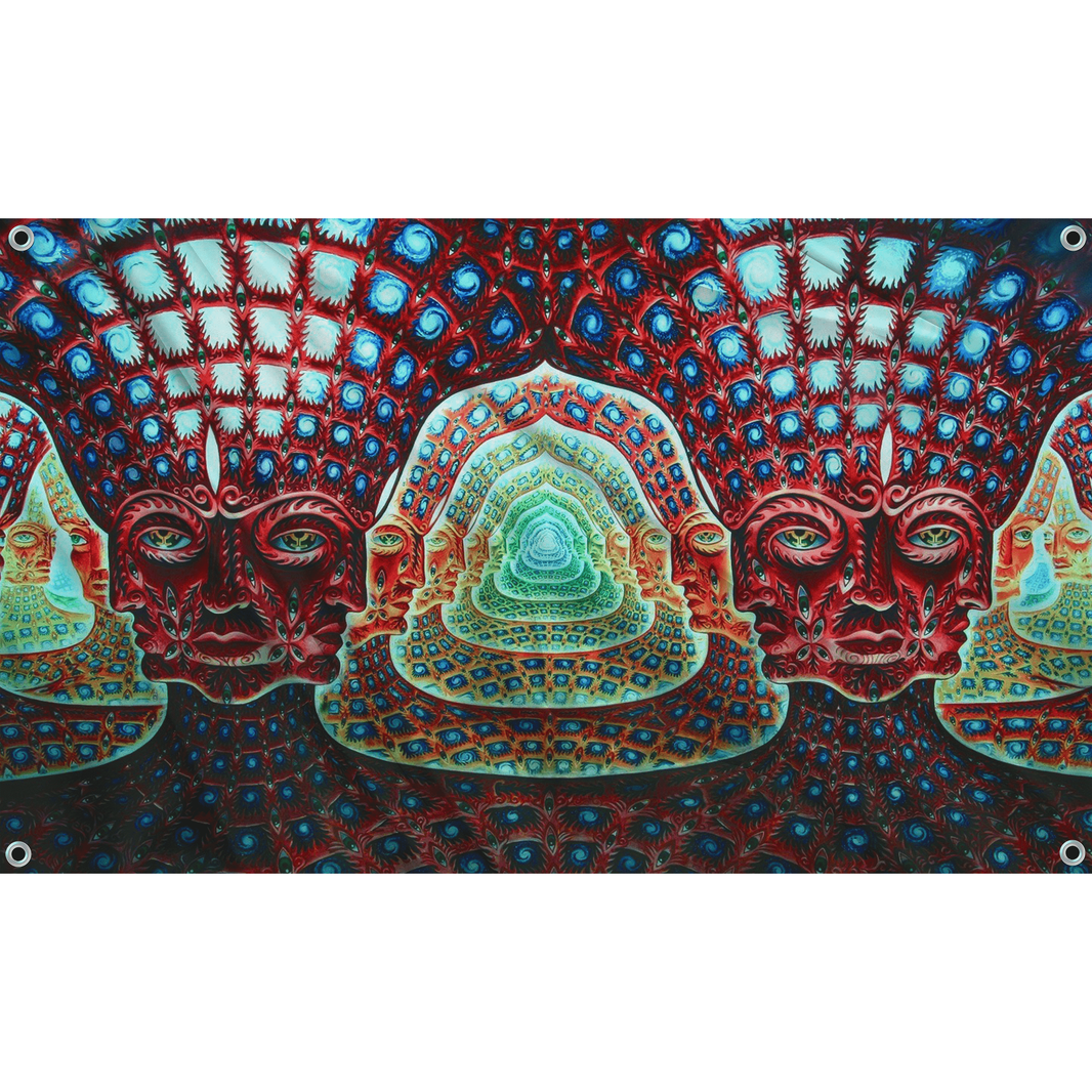 Trippy & Psychedelic Flags for Festivals & Dorm Rooms Fest Flags