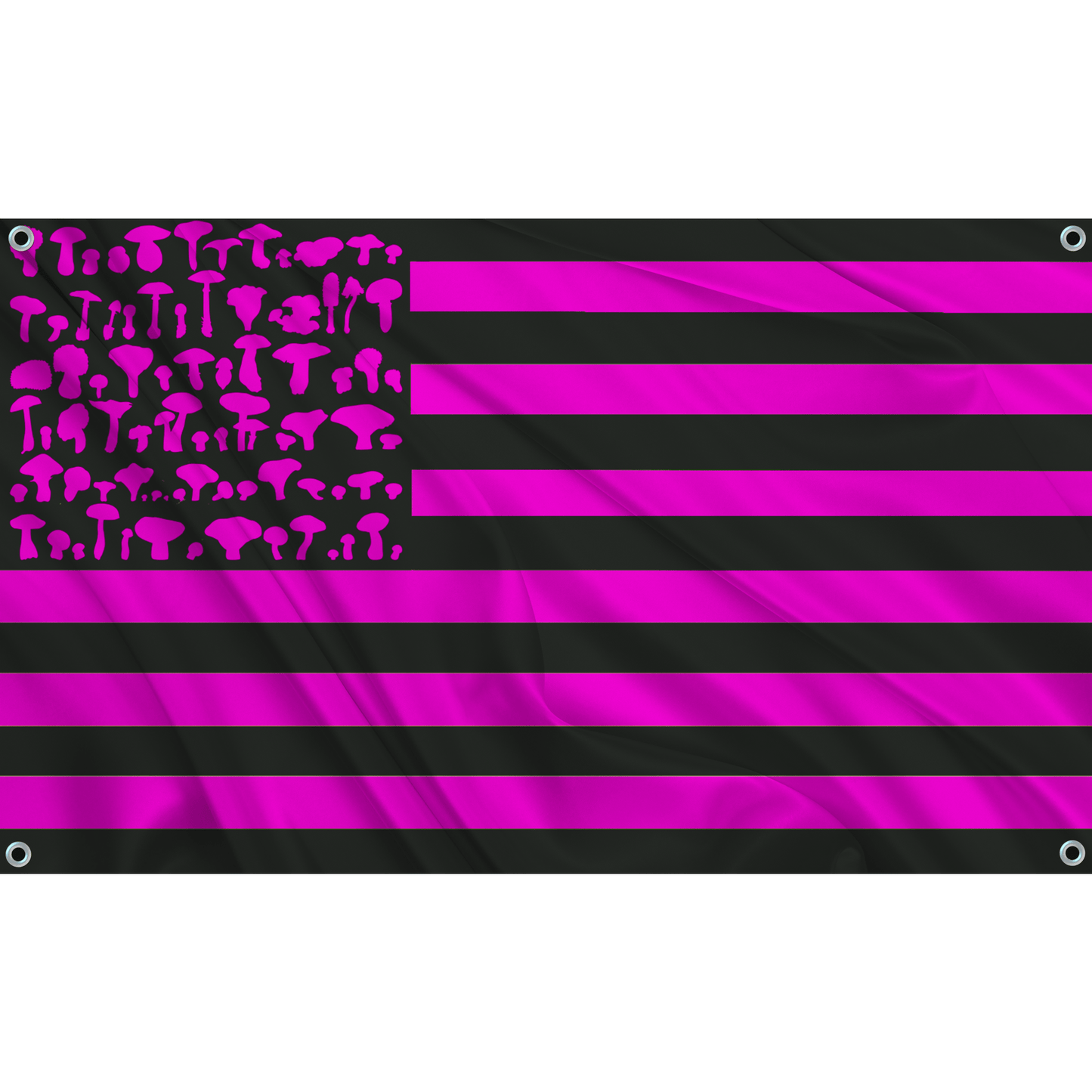 Fest Flags Trippy United States of Trippy - Black/Pink