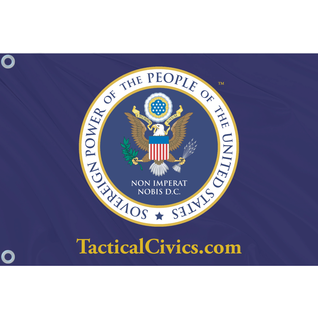 festflags Country 3 X 5 Feet / Single Sided Tactical Civics Flag - The Peoples Seal