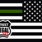 festflags Custom ATV Flags StreetLegal.us - Whip Flags - Military