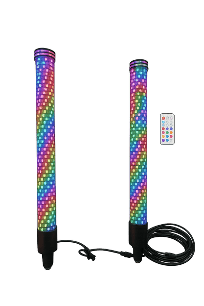 R1 Industries LED Whips Pro Series LED Light Whips – World's Best Lifetime Warranty | 2ft Fatty, 3ft & 4ft | Pair