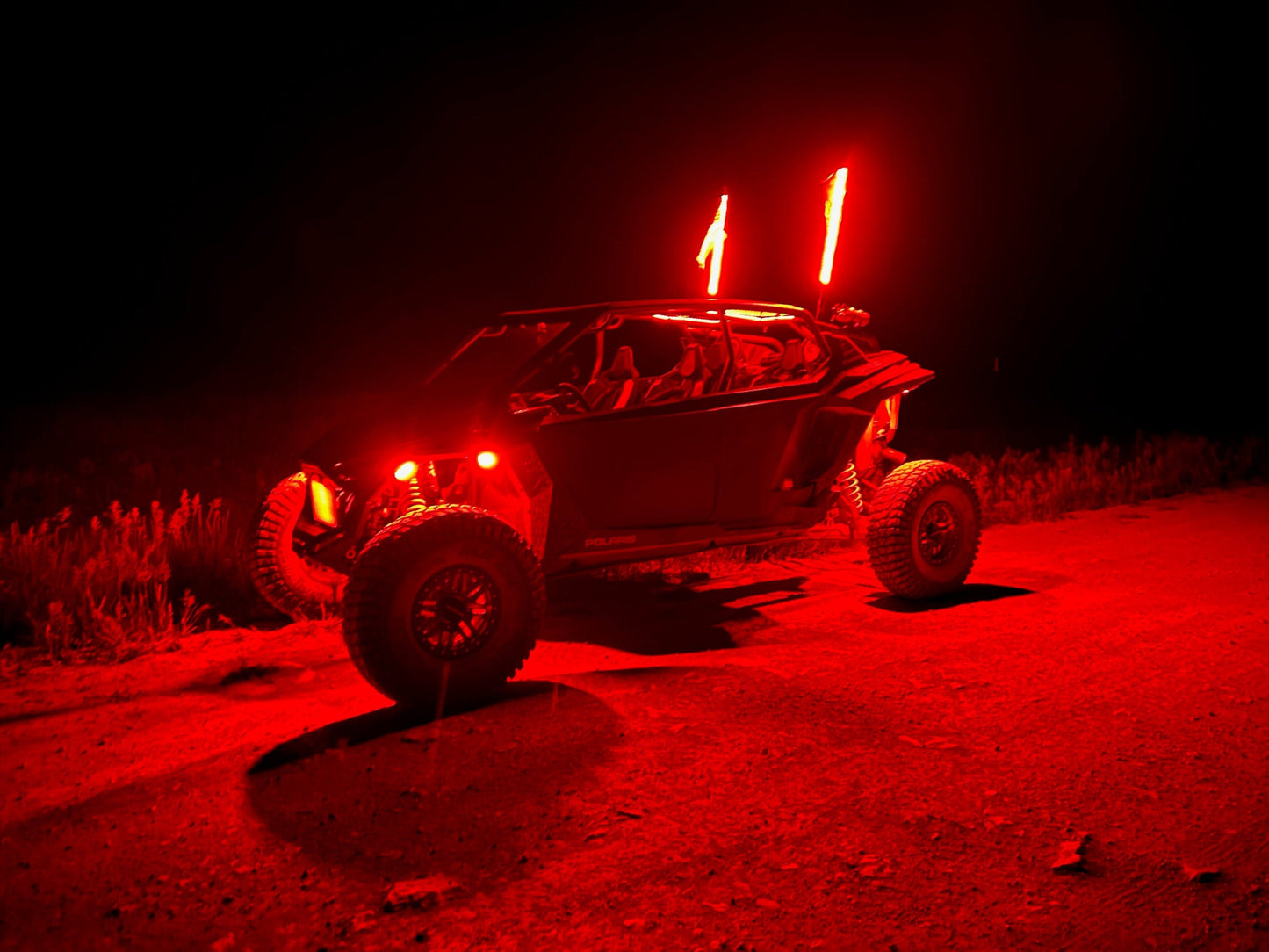 R1 Industries LED Whips Pro Series LED Light Whips – World's Best Lifetime Warranty | 2ft Fatty, 3ft & 4ft | Pair
